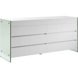 IL VETRO High Gloss Chest of Drawer