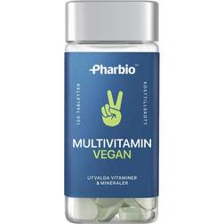 Pharbio Multivitamin Vegan Tabletter 120