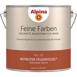 Alpina Feine Farben No. 22 Befreiter Feuervogel edelmatt 2,5 Liter