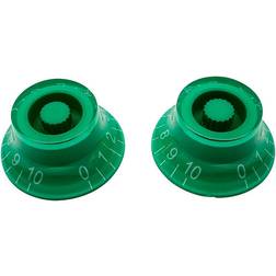 Axlabs Bell Knob White Lettering 2 Pack Seafoam Green