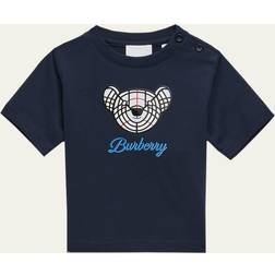 Burberry Kids Navy Blue t-shirt for boys