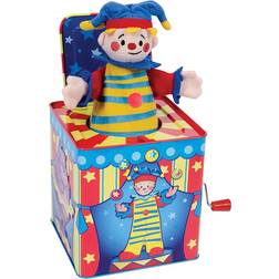 Schylling Circus Jester Puppet Jack in The Box