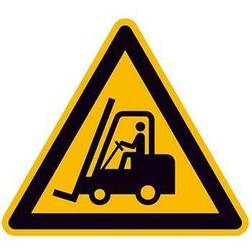 Warnschild »Warnung vor Flurförderzeugen«