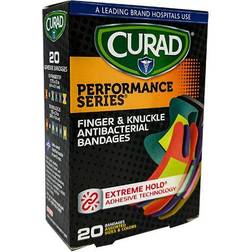 Performance Series Ironman Fingertip Knuckle Antibacterial Bandages, Extreme