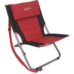 Kamp-Rite Beach Chair, Red/Black