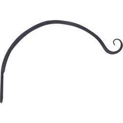 Panacea 7 In. Powder-Coated Curved Wrought Plant Bracket
