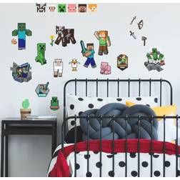 RoomMates Minecraft Characters Peel & Stick Wall Decals