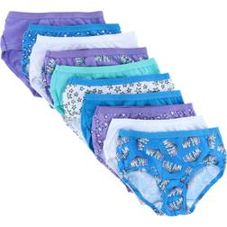 Fruit of the Loom Girl's Low Rise Briefs 10-pack - Assorted