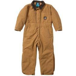 Berne Unisex Kids' Insulated Quilt-Lined Duck Coveralls, BI38BD