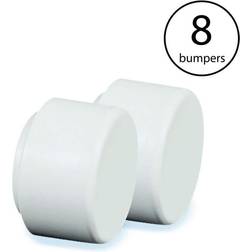 Swimline In Ground Pool Ladder Replacement Rubber Bumpers, 8 Bumpers