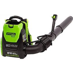 Greenworks 80V 580 CFM Cordless Brushless Backpack Blower Battery Not Included 2403802