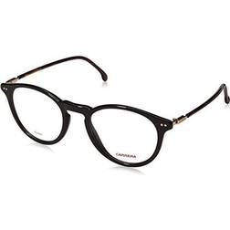 Carrera CA145/V Round Prescription Eyeglass Frames, Black/Tortise, mm
