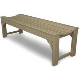 Polywood Traditional Backless Garden Bench