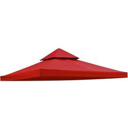 Yescom 10'x10' Gazebo Top Replacement for 2 Tier Canopy Cover