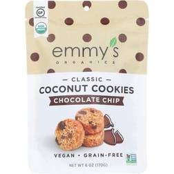 Organics Coconut Cookies Gluten Free Vegan Chocolate Chip 6