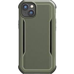 X-Doria Raptic Fort Case für iPhone 14 mit grünem MagSafe Armored Cover iPhone 14 Smartphone Hülle, Grün