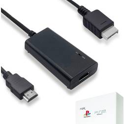 Hdmi cable for playstation 2 & playstation 1 console ps2 & ps1, ps1/ps2 to hdm