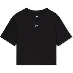 Nike Sportswear Essential Crop Top - Black/White