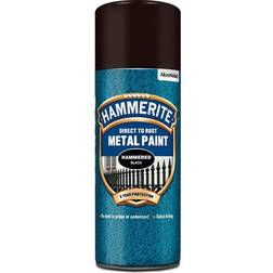 Hammerite Direct to Rust Hammered Rustbeskyttelsesmaling Black 0.4L