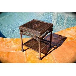 Tortuga Wicker Outdoor Side Table