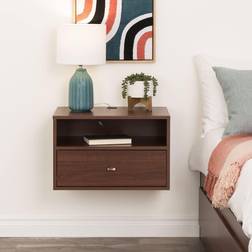 Prepac Transitional 1 Floating Bedside Table