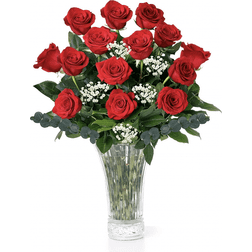 Birthday Flowers Red Roses Large Bouquet 12
