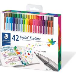 Staedtler Triplus Fineliner Color Pens 0.3mm 42-pack