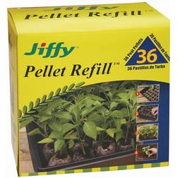 Jiffy j3r36 biodegradable plastic plant pellet refill
