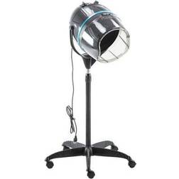 BarberPub Professional Bonnet Hood Hair Dryer with Stand-up Rolling Base 1000 Watts