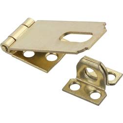 National Hardware Brass-Plated Steel 2-1/2 Safety Hasp