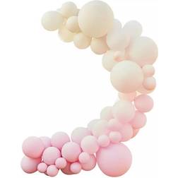 Ginger Ray Balloon Arches Nude/Pink 75-pack