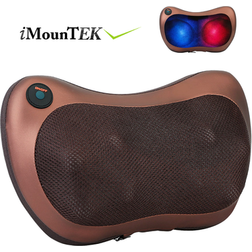 iMounTEK Back neck massage pillow thermotherapy kneading manipulation massager car