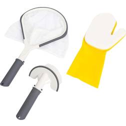 Bestway SaluSpa Hot Tub Spa All-in-One 3-Piece Cleaning Tool Accessory Set