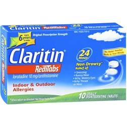 Claritin, 24 Hour Non-Drowsy RediTabs Allergy Relief Orally Disintegrating Tablets, Count