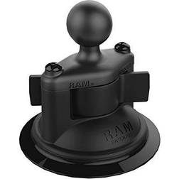 Ram RAP-B-224-2U Twist-Lock Low Profile Suction Cup Base with 1 Ball