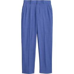 Tommy Hilfiger Big Boys Stretch and Textured Dress Pants Blue Blue
