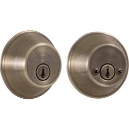 372 Double Cylinder Deadbolt from the Molten Bronze Collection Keyed Entry Double