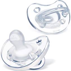 Chicco physioforma 2-pack silicone orthodontic pacifiers