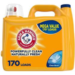 Arm & Hammer Clean Burst Liquid Laundry Detergent 170 Loads 1.32gal