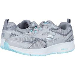 Skechers womens Consistent Gray/Turquoise