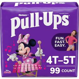 Huggies Pull-Ups Girl's Potty Training Pants Size 4T-5T, 99pcs