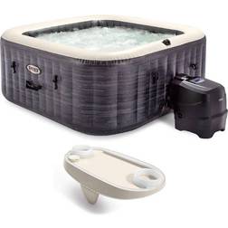 Intex Inflatable Hot Tub PureSpa Plus 4-Person Square