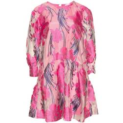 Noella Kylie Short Dress - Dark Pink