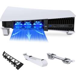 NexiGo PS5 Horizontal Stand with Slient Cooling Fan