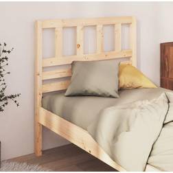 vidaXL brown, 96 Solid Wood Pine Bed Headboard