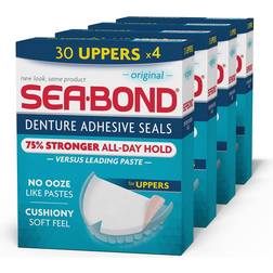 Bond Upper Secure Denture Adhesive Seals Day Strong Hold Original Count