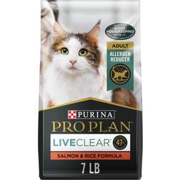 PURINA PRO PLAN LIVECLEAR With Salmon & Rice Formula Dry Cat Food 7-lb