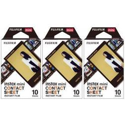 Fujifilm Instax Mini 40 Contact Sheet Instant 3-Pack and 30 Exposures