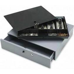 Sparco Cash Drawer w/ Removable Tray 17-3/4'x15-3/4'x3-3/4' Gray 15504