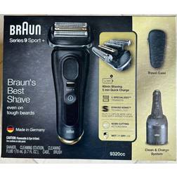 Braun Series 9 Sport Shaver with Clean Charge